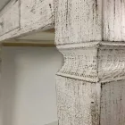 Masă extensibilă Artizanală Până la 170 cm în lemn Fabricat în Italia - Marsilia Viadurini