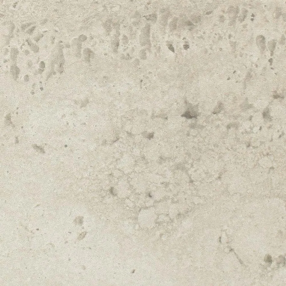 Masa cu baza din lemn si blat din ceramica travertin usor - Infinity Viadurini