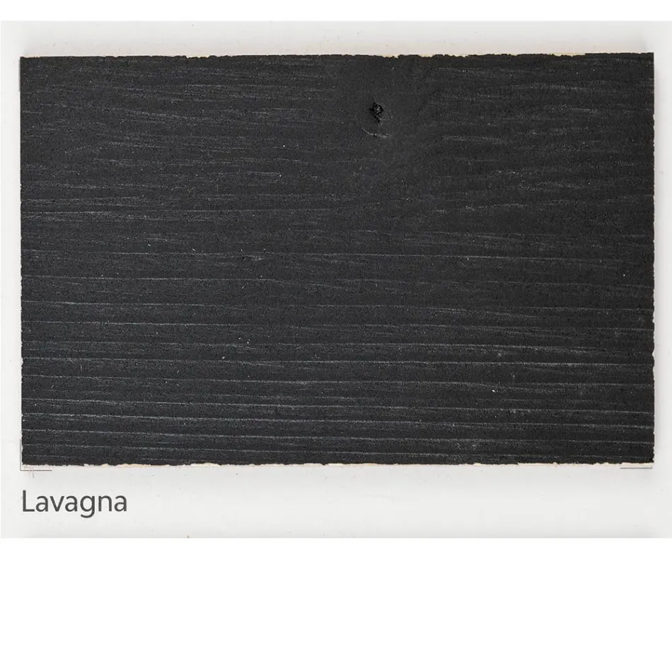 Masa cu Blat placat din Stejar Mass si Baza din Cristal Made in Italy - Noelia Viadurini