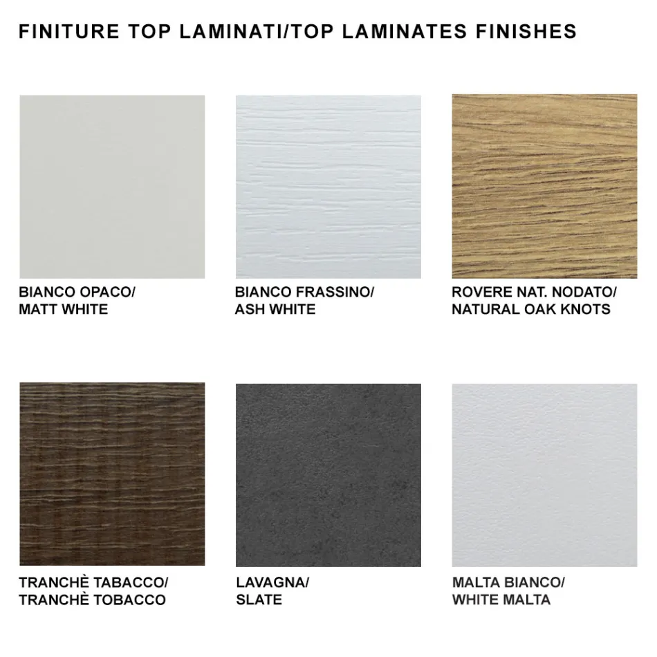 Consolă extensibilă până la 325 cm din laminat Made in Italy - Dalmată Viadurini