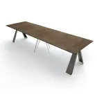 Consolă extensibilă până la 325 cm din laminat Made in Italy - Dalmată Viadurini