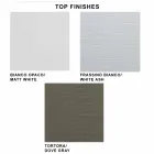 Consolă extensibilă de până la 325 cm din melaminat Made in Italy - Settimmio Viadurini