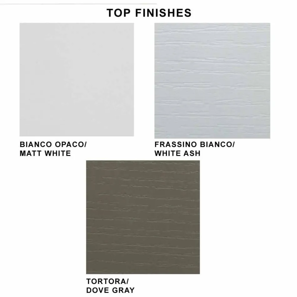 Consolă extensibilă de până la 325 cm din melaminat Made in Italy - Settimmio Viadurini