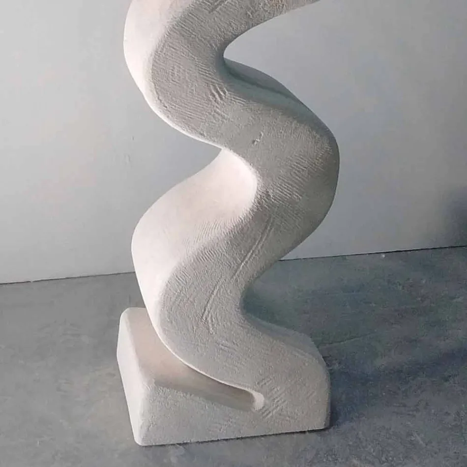 Masa rotunda din piatra si cristal de design Babylas Viadurini