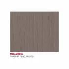 Masă de bucătărie cu blat din melamină și bază metalică Made in Italy - Spilla Viadurini