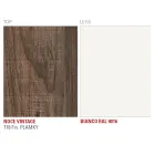 Masa de bucatarie din HPL cu baza metalica Fine Made in Italy - Pinocchio Viadurini