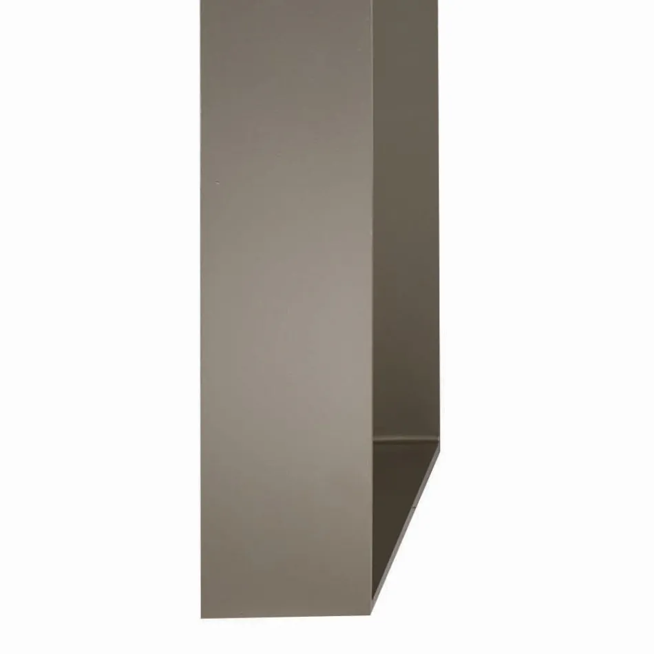 Masa de bucatarie Mdf cu insert din lemn masiv Made in Italy - Tusco Viadurini