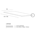 Masa de bucatarie extensibila din ceramica Fine Laminam Made in Italy - Efisto Viadurini