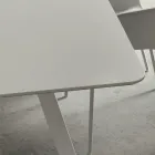 Masa de bucatarie cu blat butoi in Fenix Made in Italy, Luxury - Lingotto Viadurini