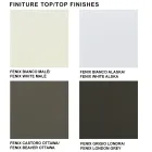 Masa de bucatarie Fenix extensibila pana la 300 cm Made in Italy - Grotta Viadurini