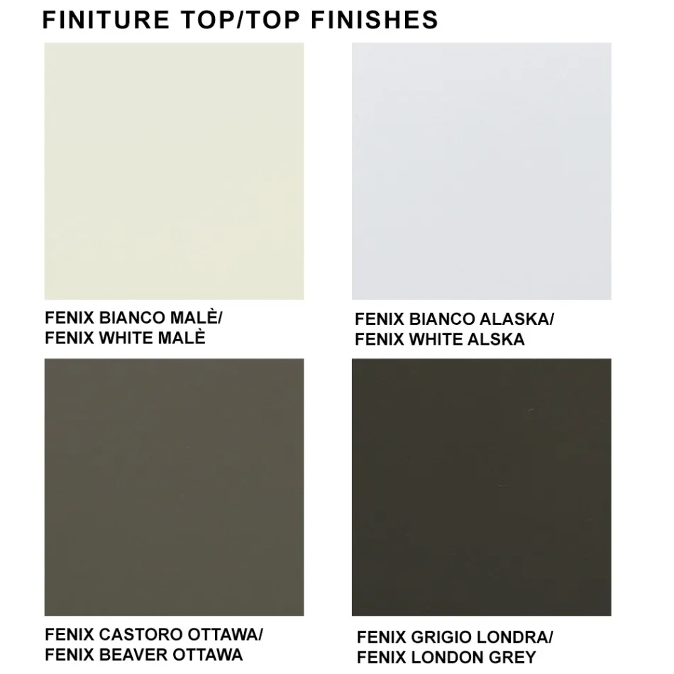 Masa de bucatarie Fenix extensibila pana la 300 cm Made in Italy - Grotta Viadurini