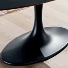 Masa de bucatarie din Fenix si marmura sintetica lacuita Made in Italy - Brontolo Viadurini