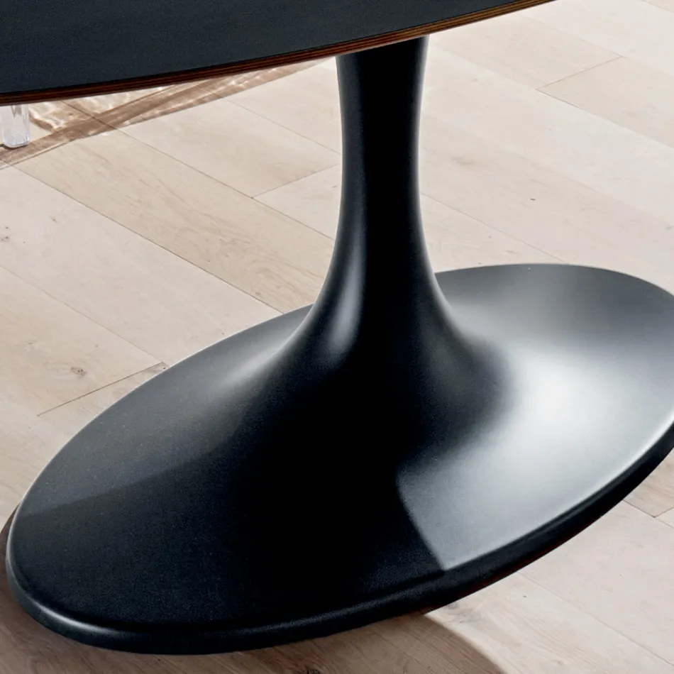 Masa de bucatarie din Fenix si marmura sintetica lacuita Made in Italy - Brontolo Viadurini