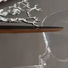 Masa de bucatarie din Fenix si marmura sintetica lacuita Made in Italy - Brontolo Viadurini