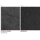 Masa de bucatarie din Laminam cu structura metalica Made in Italy - Carlino Viadurini