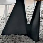 Masa de bucatarie din lemn si metal Made in Italy, de inalta calitate - Dotto Viadurini