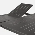 Masa de exterior extensibila pana la 160 cm din Aluminiu, Homemotion - Andries Viadurini
