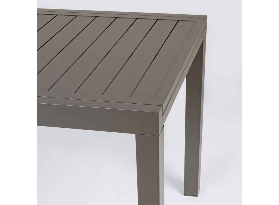 Masă extensibilă de exterior Până la 240 cm în aluminiu, Homemotion - Arold Viadurini