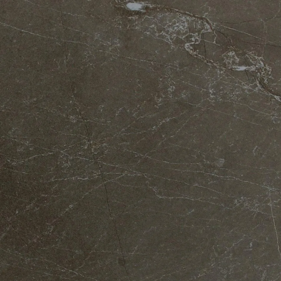 Masa de exterior cu baza din lemn si blat din ceramica maro Pulpis - Infinity Viadurini