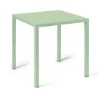 Masa de exterior cu structura din otel galvanizat Made in Italy - Azul Viadurini