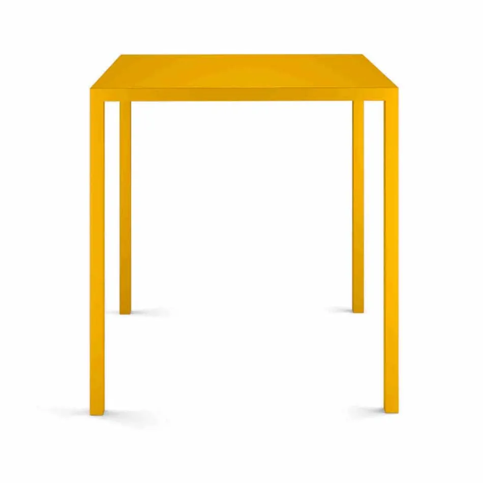 Masă pătrată în aer liber făcută în Italia - Benedict Viadurini