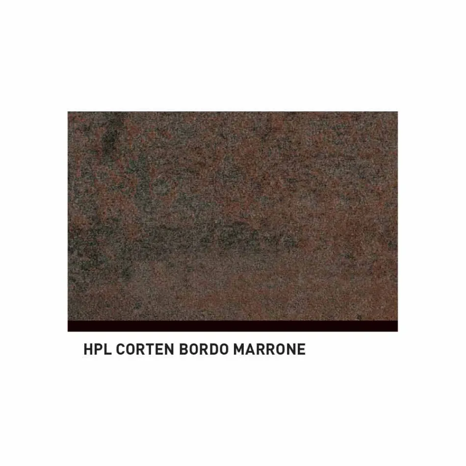 Varaschin Ellisse masă exterioară de design în aluminiu colorat Viadurini