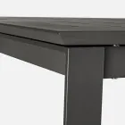 Masa de gradina extensibila pana la 240 cm din aluminiu, Homemotion - Pemberton Viadurini