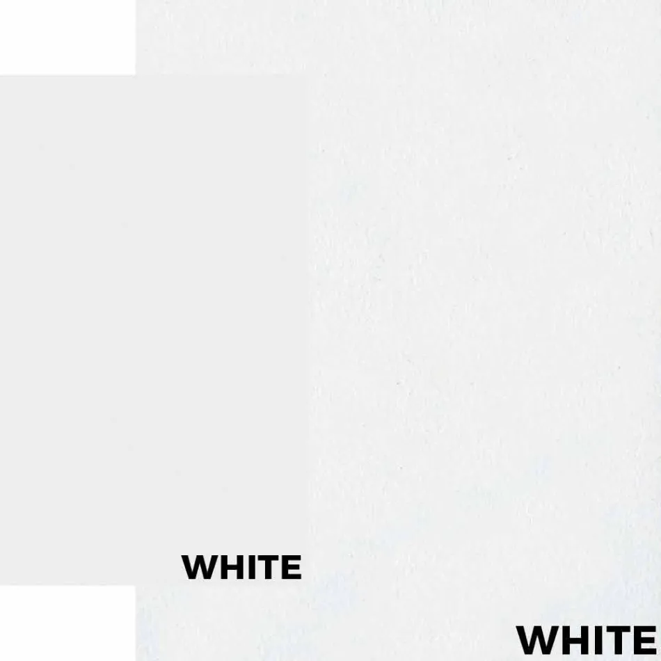 Masă de grădină din aluminiu alb și design modern laminat - Oceania2 Viadurini