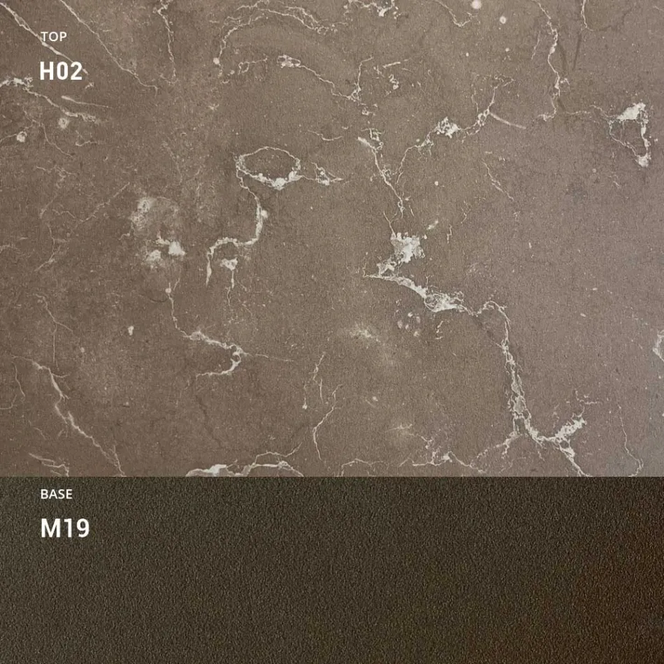 Masa de gradina HPL cu structura din aluminiu Made in Italy - Carl Viadurini