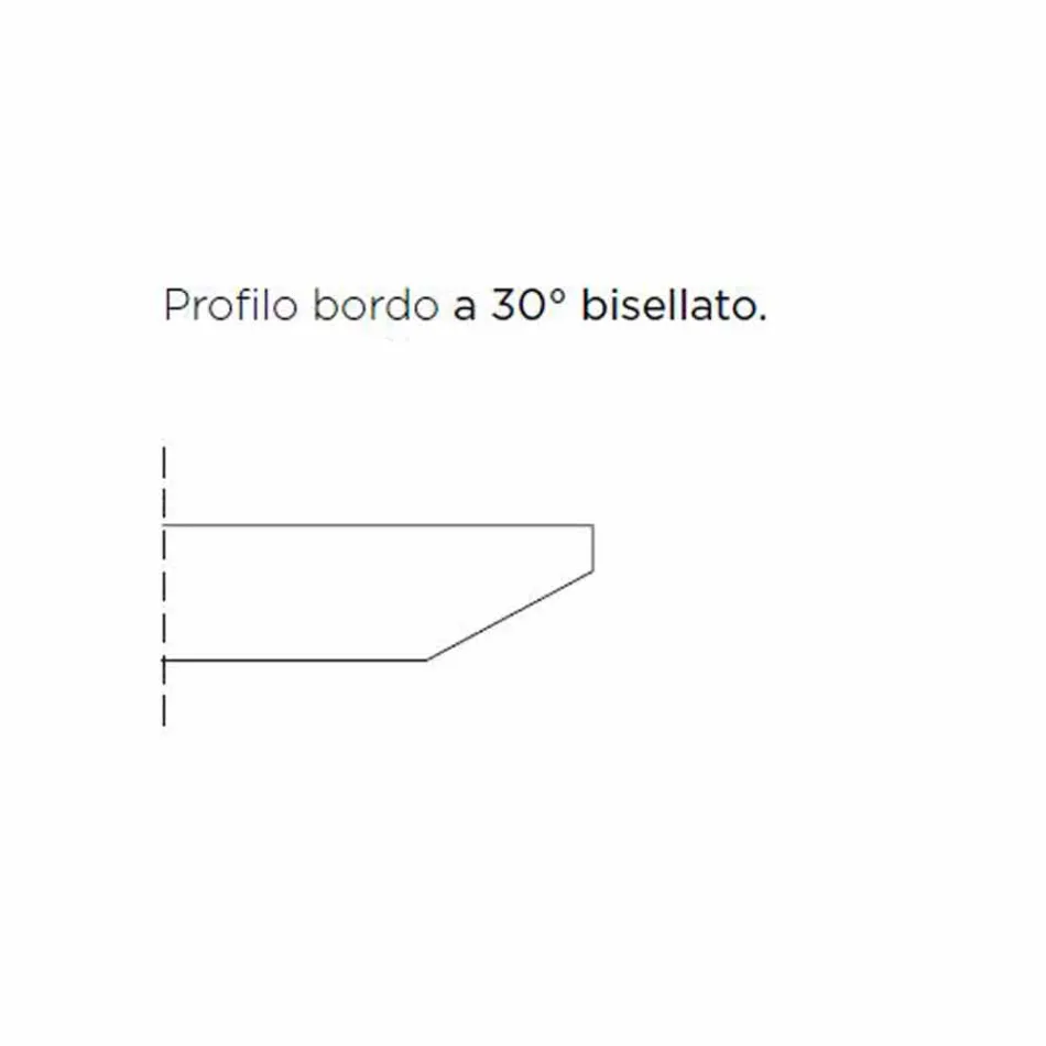 Masa de sufragerie in forma de butoi cu blat furniruit Made in Italy - Settimmio Viadurini