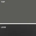 Masă de sufragerie în formă de butoi de lux Made in Italy din Fenix și oțel - Settimmio Viadurini