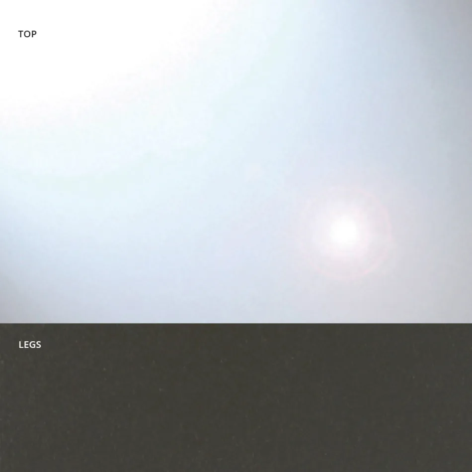 Masa de sufragerie in forma de butoi din sticla si otel Made in Italy - Cave Viadurini