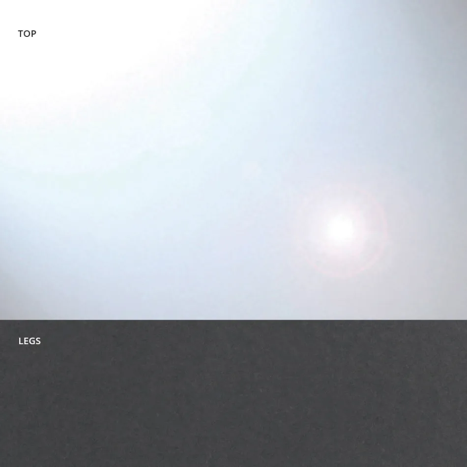 Masa de sufragerie in forma de butoi din sticla si otel Made in Italy - Cave Viadurini