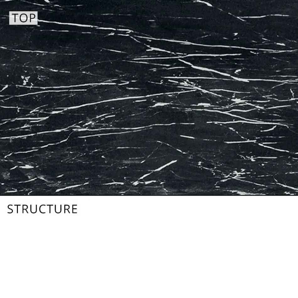 Masa Extensibila Exterioara 318 cm din Aluminiu si Gresie - Filomena Viadurini