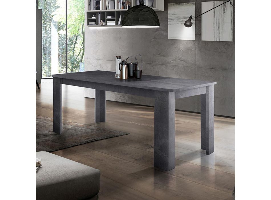 Masa de sufragerie extensibila pana la 210 cm Design din lemn durabil - Perro Viadurini