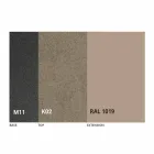 Masă extensibilă de luat masa până la 298 cm în blat din metal și ceramică - Anaconda Viadurini