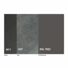 Masă extensibilă de luat masa până la 298 cm în blat din metal și ceramică - Anaconda Viadurini