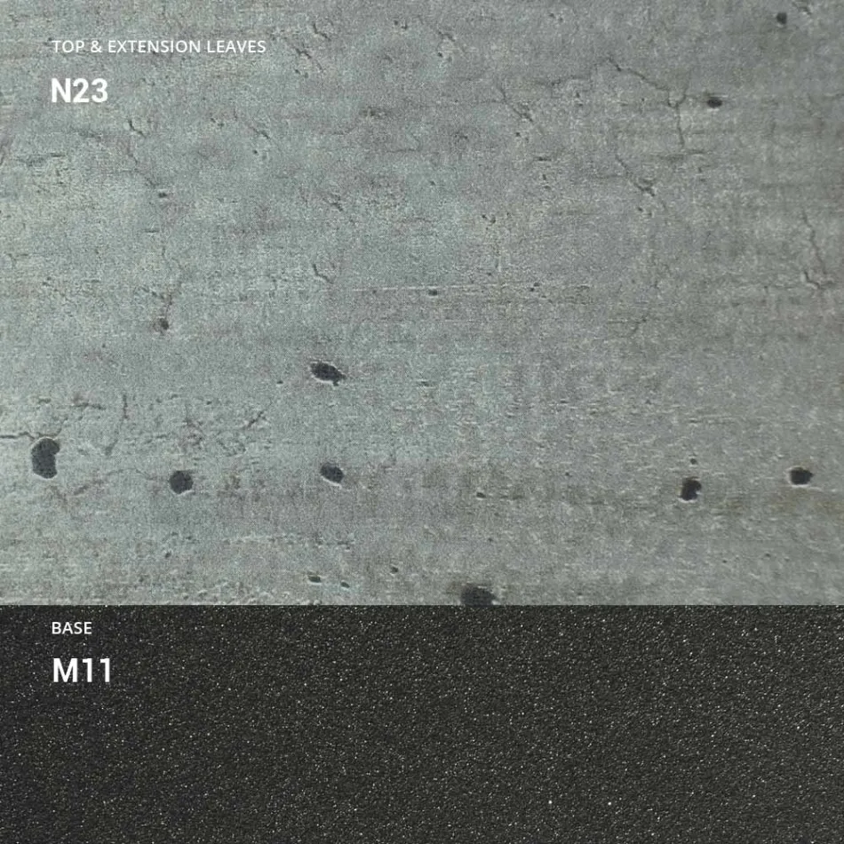 Masa de sufragerie extensibila pana la 298 cm din melamina Made in Italy - Fedemo Viadurini