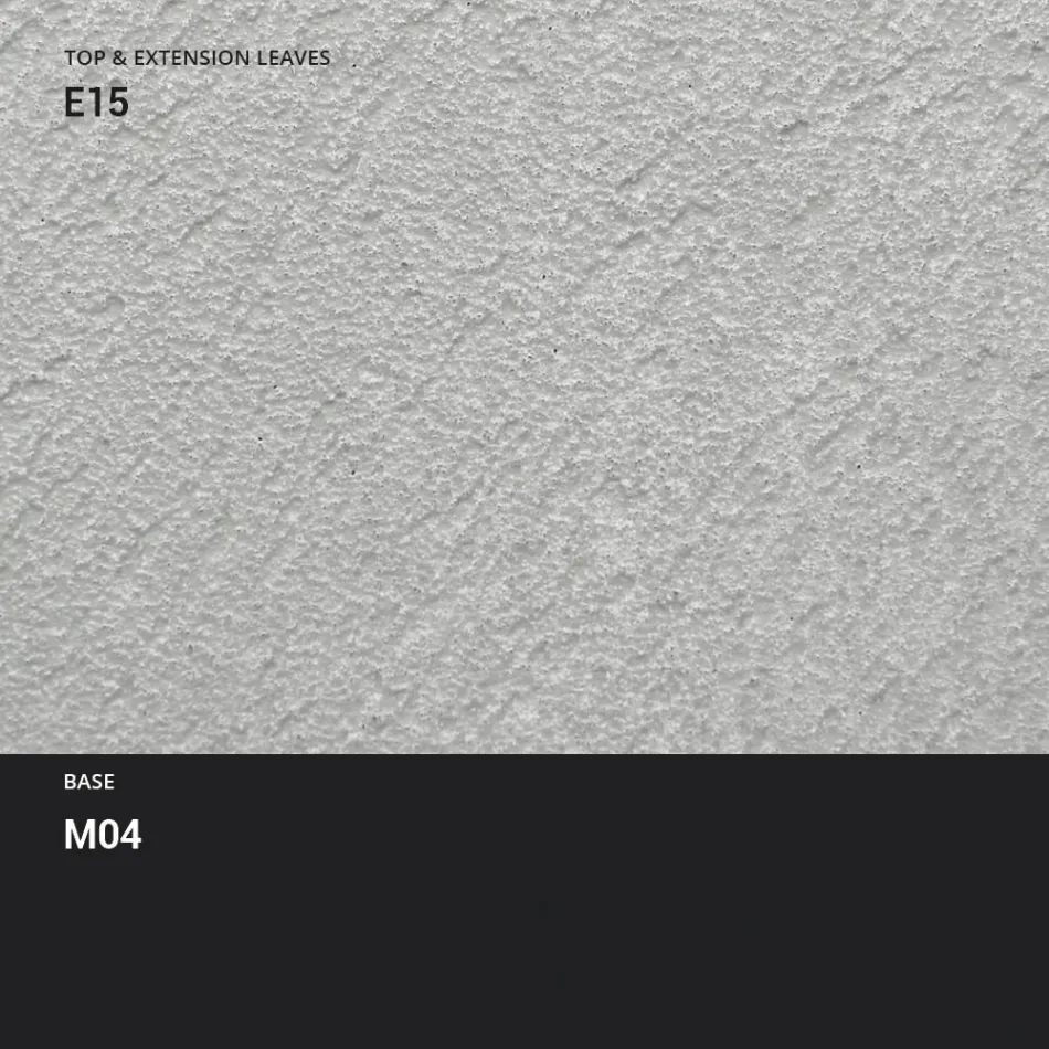 Masa de sufragerie extensibila la 310 cm cu efect de mortar Made in Italy - Euclide Viadurini