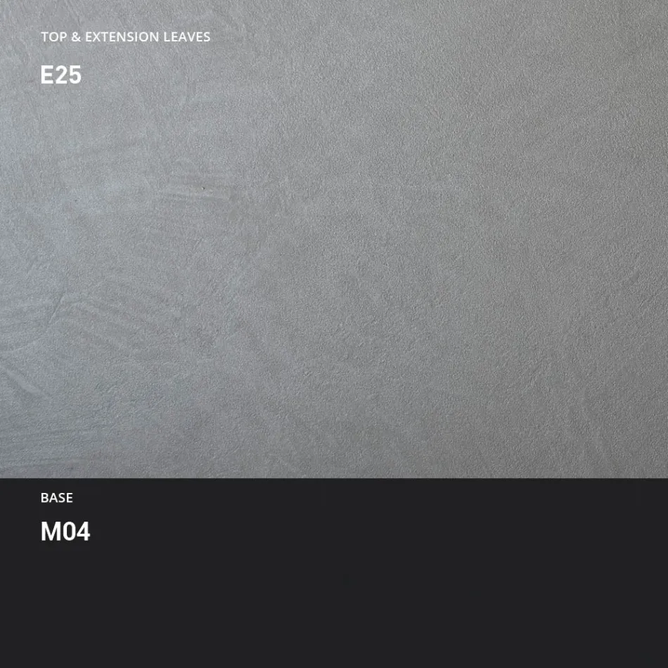 Masa de sufragerie din metal extensibila pana la 310 cm Made in Italy - Euclide Viadurini