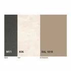 Masă extensibilă de masă Până la 170 cm în ceramică Made in Italy - Tremiti Viadurini