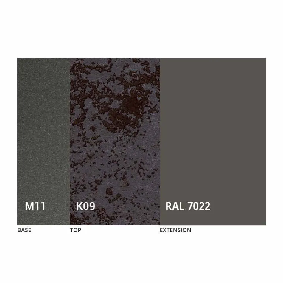 Masă extensibilă de masă Până la 170 cm în ceramică Made in Italy - Tremiti Viadurini