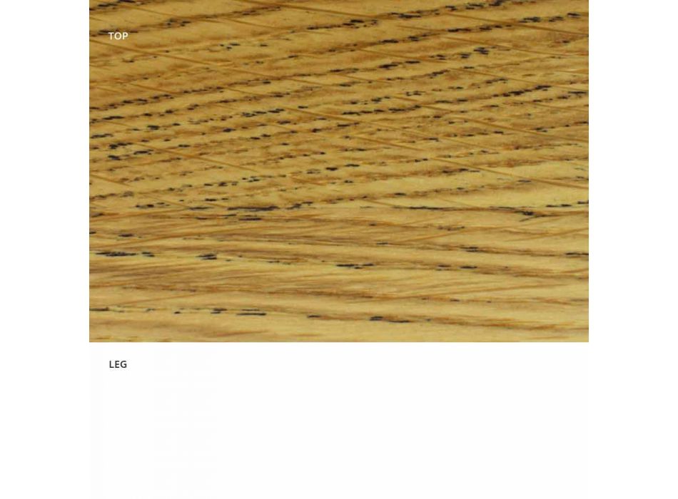 Masa de sufragerie extensibila pana la 170 cm din lemn Made in Italy - Dolari Viadurini