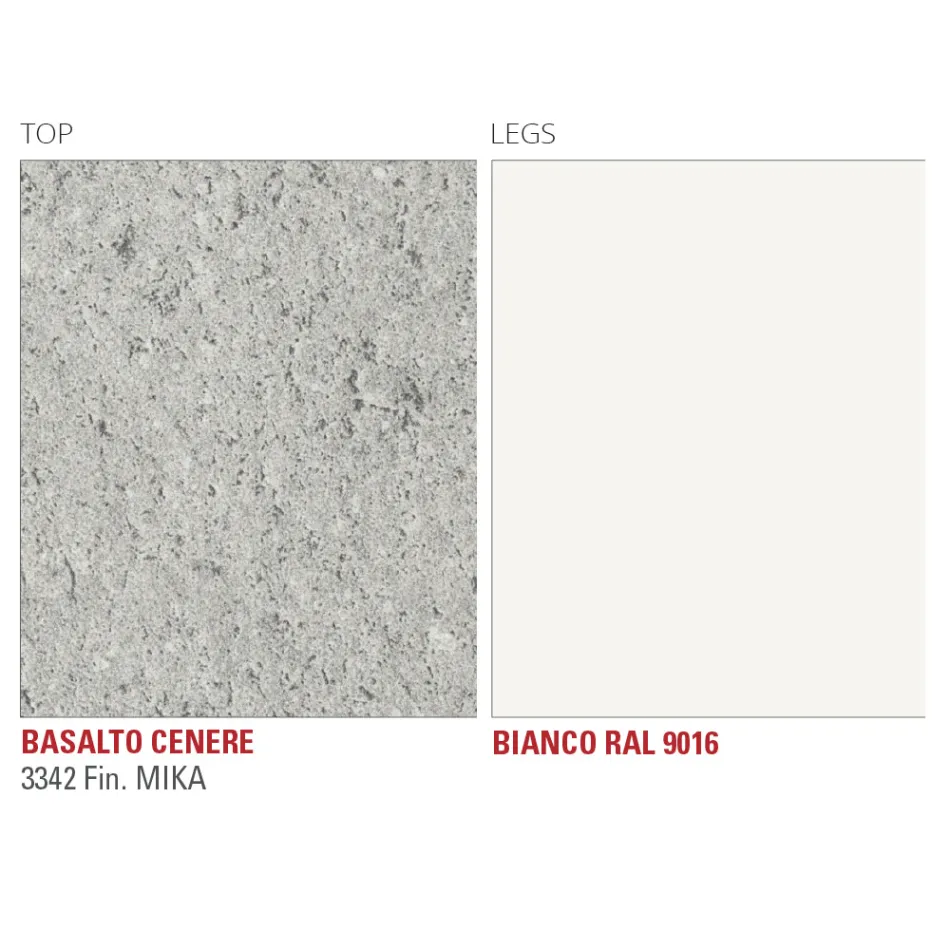 Masa de sufragerie extensibila pana la 252 cm din HPL Made in Italy - Efisto Viadurini