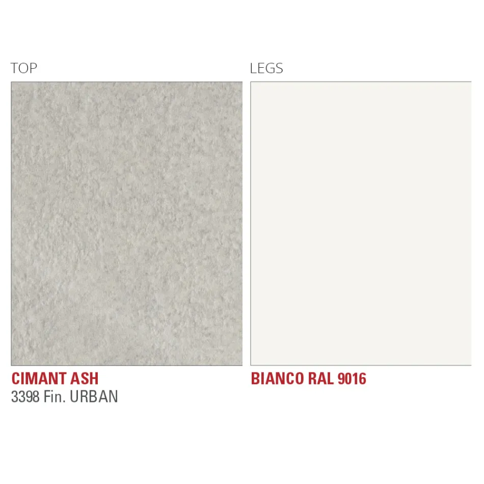 Masa de sufragerie extensibila pana la 252 cm in Hpl Made in Italy - Efisto Viadurini