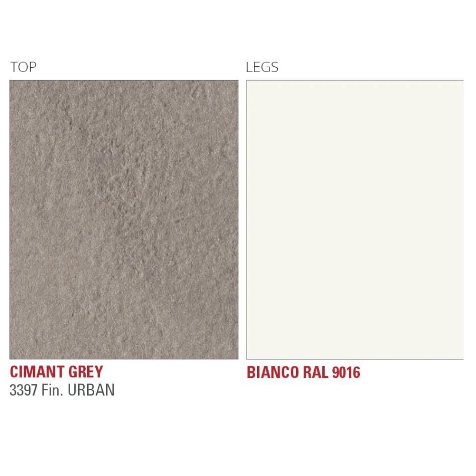 Masa de sufragerie extensibila pana la 252 cm in Hpl Made in Italy - Efisto Viadurini