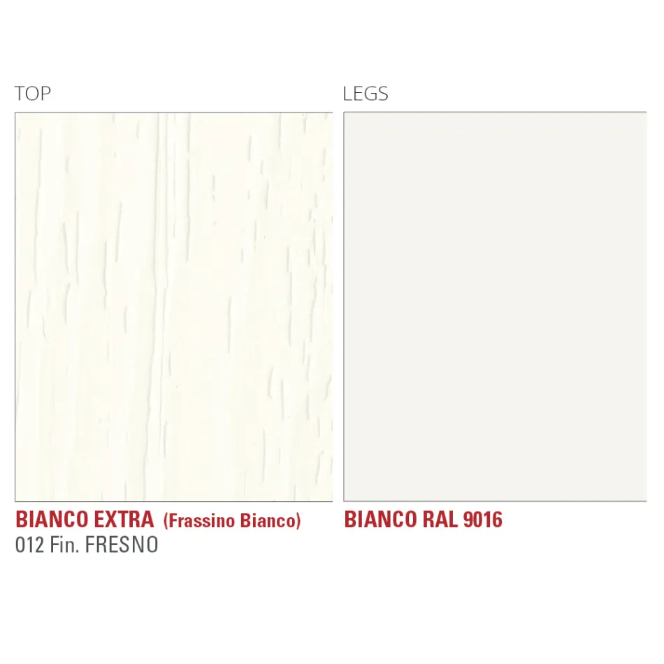 Masa de sufragerie extensibila pana la 252 cm din HPL Made in Italy - Efisto Viadurini