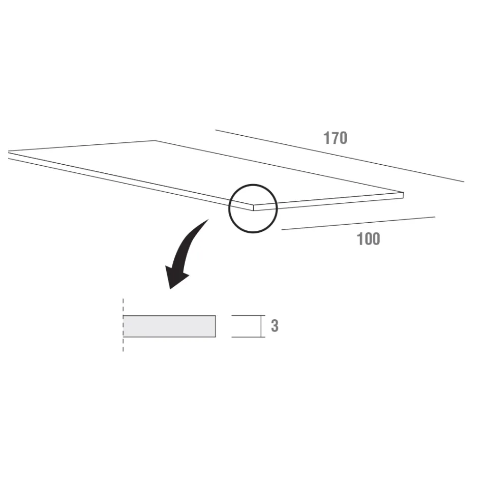 Masa de sufragerie extensibila pana la 280 cm in Fenix Made in Italy - Eolo Viadurini