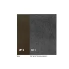 Masă extensibilă de până la 280 sau 298 cm cu blat ceramic - Nomia Viadurini