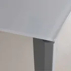 Masă extensibilă de mese Până la 290 cm în cristal Made in Italy - Polonio Viadurini